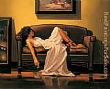 Jack Vettriano - After The Thrill Is Gone painting
